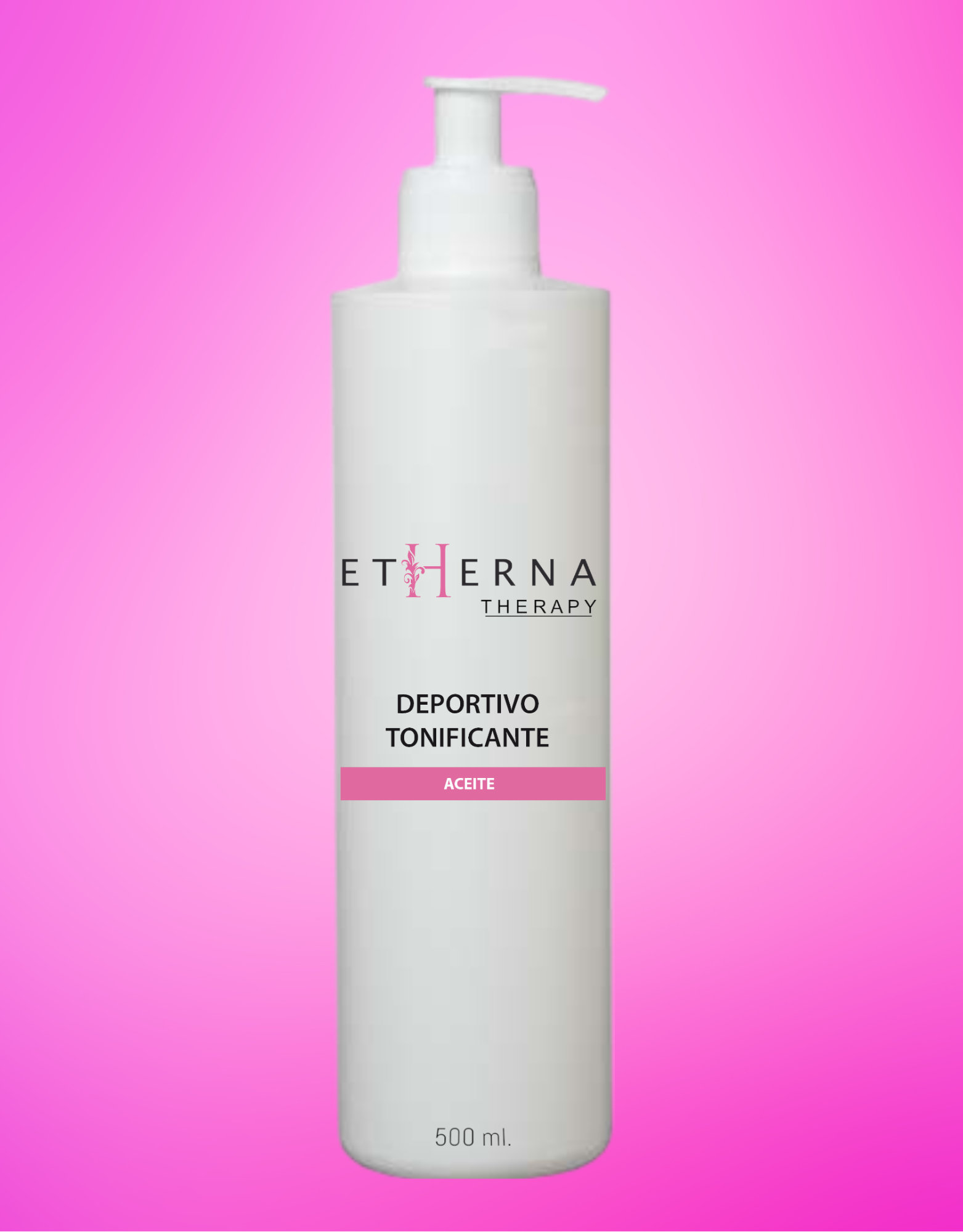 Aceite Deportivo-Tonificante 500 ml.