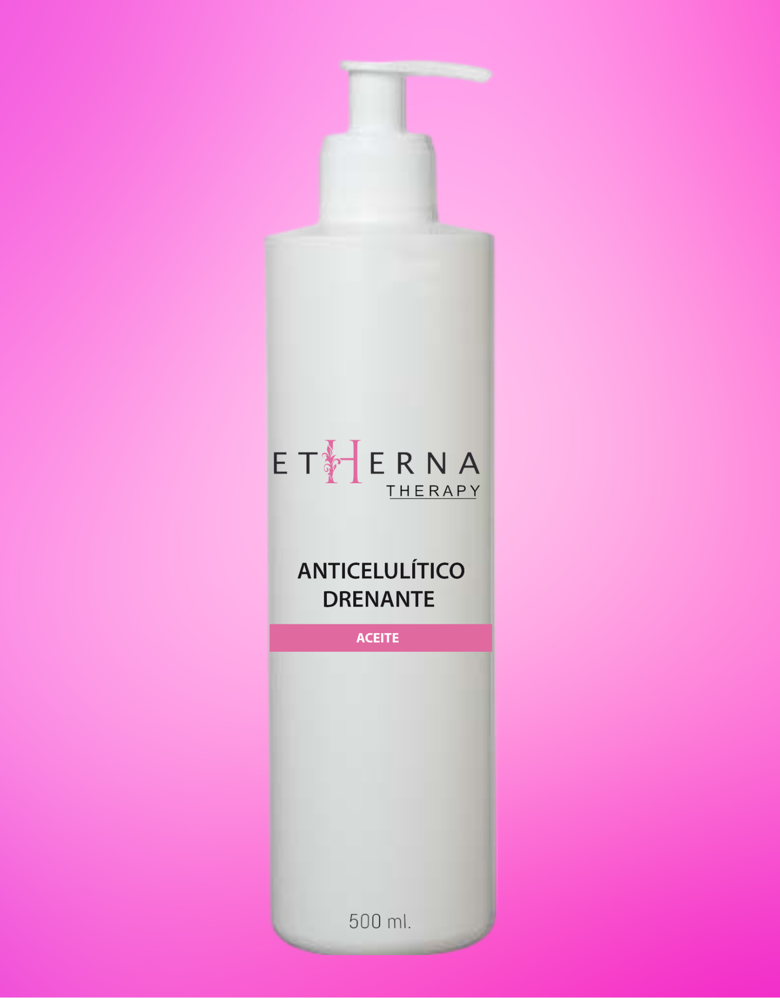Aceite Anticeluítico-Drenante 500 ml. PRODUCTO PROFESIONAL